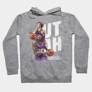 Jordan Clarkson & Lauri Markkanen Utah Duo Hoodie